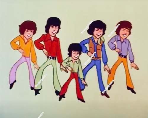 The osmonds cartoon x10 - osmonds, 8"x10"
