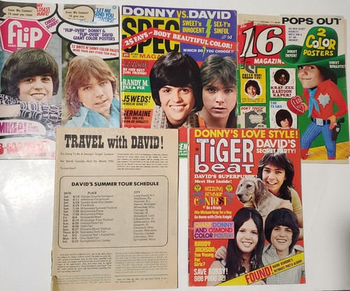 Lot teen magazines 1970s - 5,