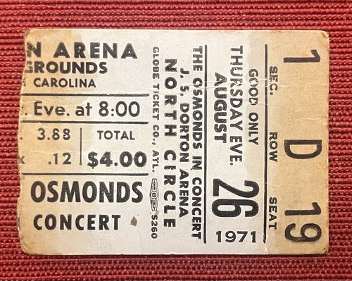 Rare 1971 osmonds bo - rare,