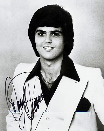Donny osmond autograph reprint - donny,